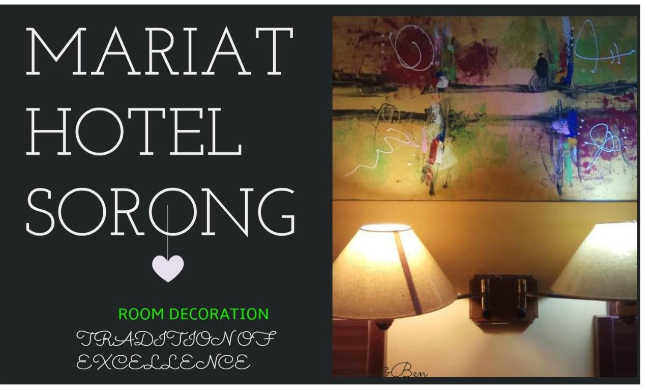 Hotel Mariat Sorong Esterno foto