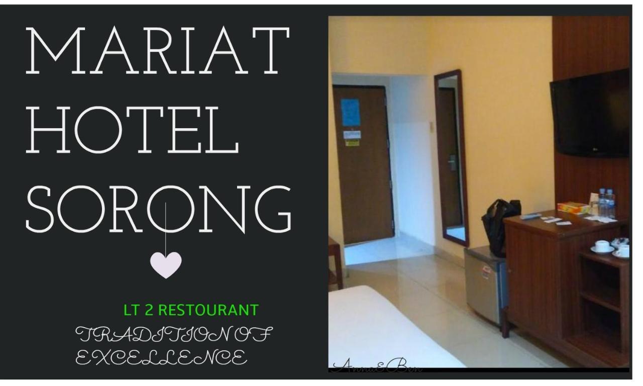 Hotel Mariat Sorong Esterno foto