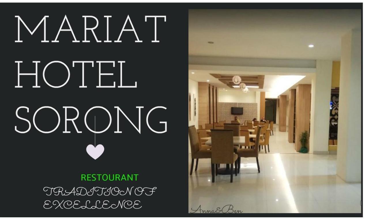 Hotel Mariat Sorong Esterno foto